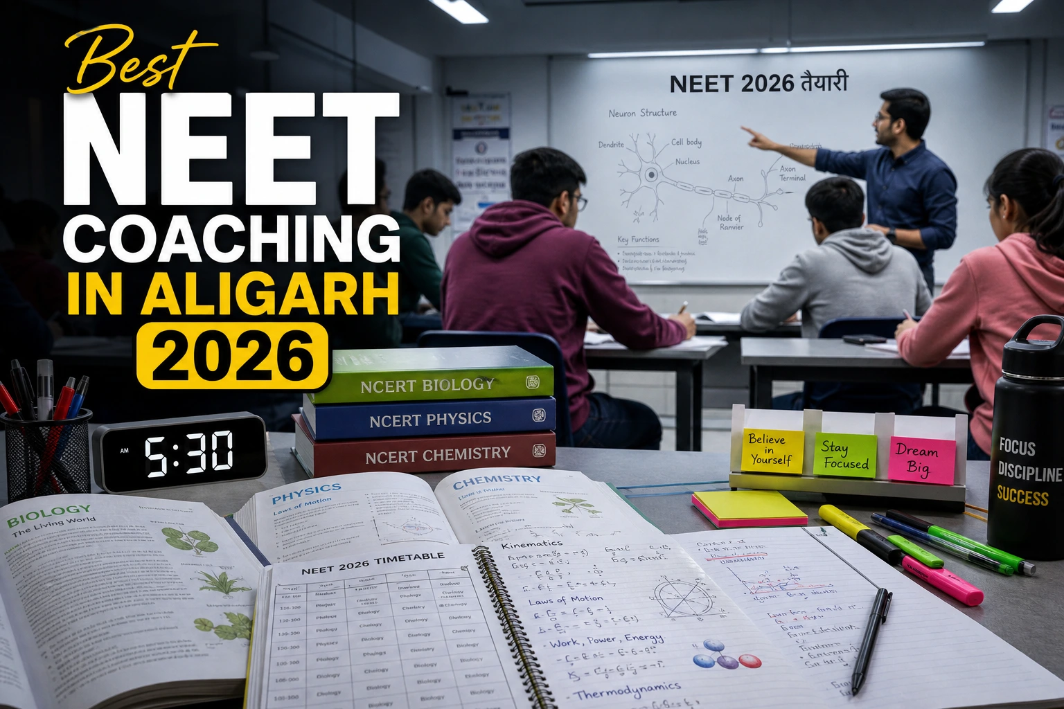 Best NEET Coaching in Aligarh 2026 – Fees, Reviews & Top Institute (Drift Academy)